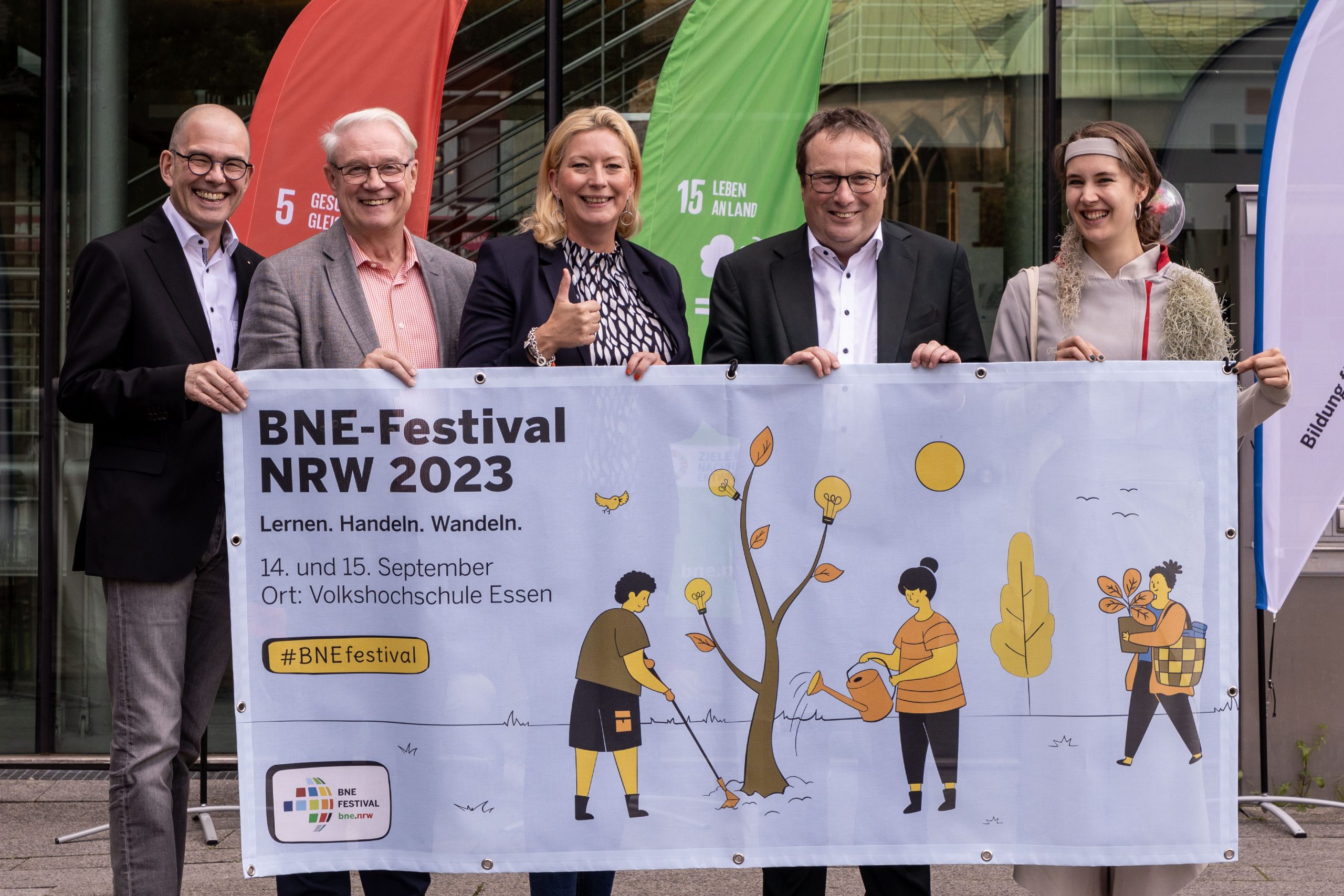 Eröffnung BNEFestival Stiftung Umwelt und Entwicklung Nordrhein