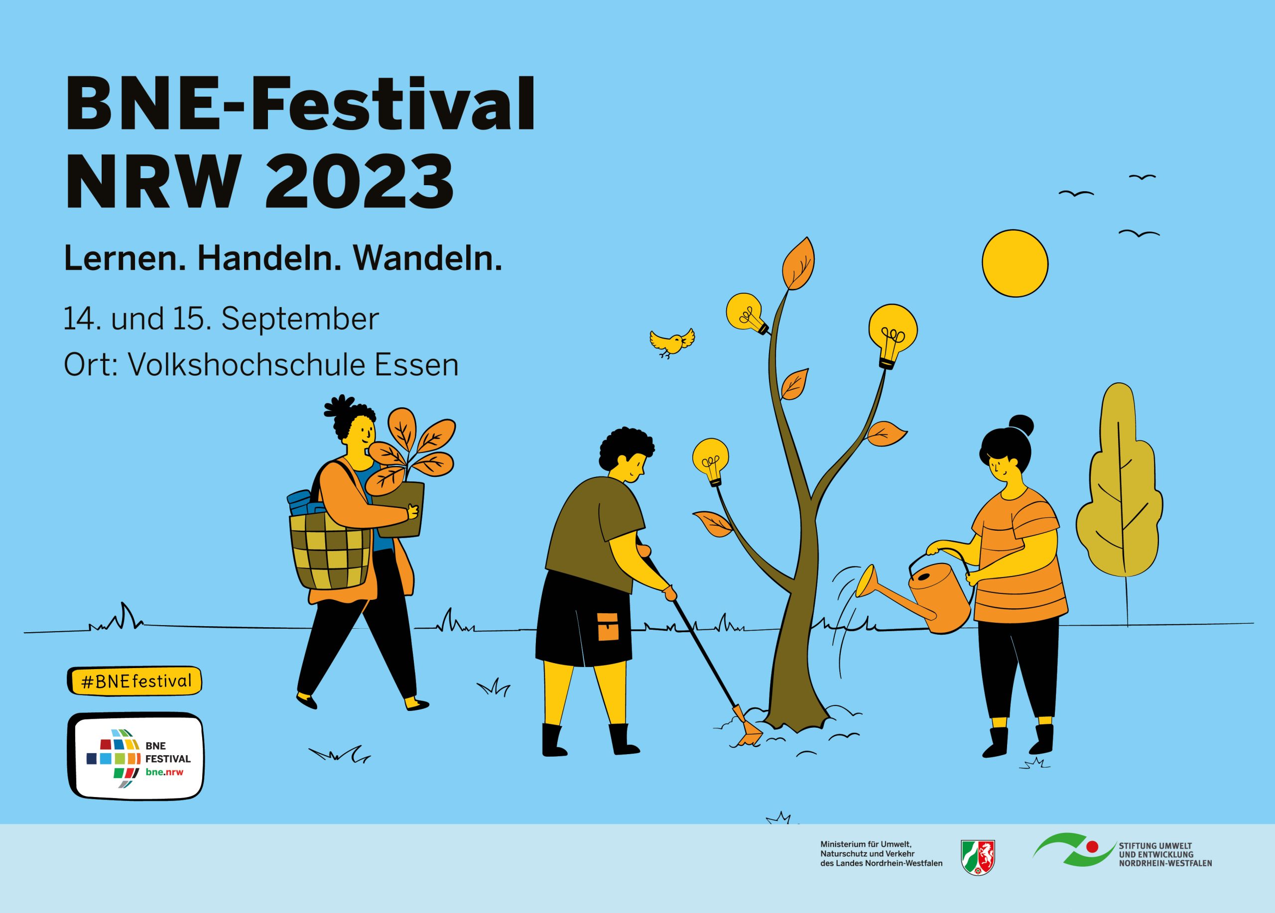 Banner BNE-Festival NRW 2023 (Online) – Stiftung Umwelt Und Entwicklung ...